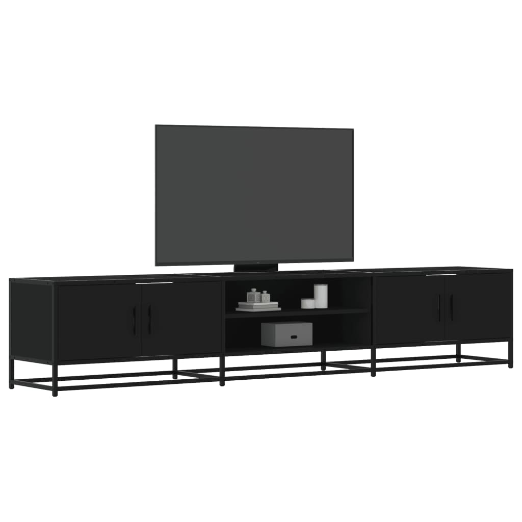 Dulap Tv, Stejar Maro, 160X35X41 Cm, Lemn Prelucrat Și Metal