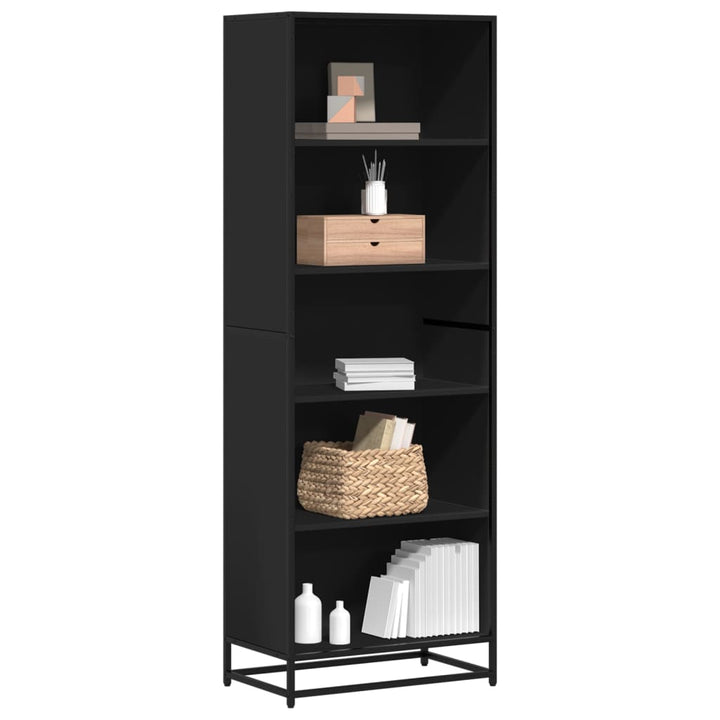 Bibliotecă, Stejar Fumuriu, 40X35X170,5 Cm, Lemn Prelucrat