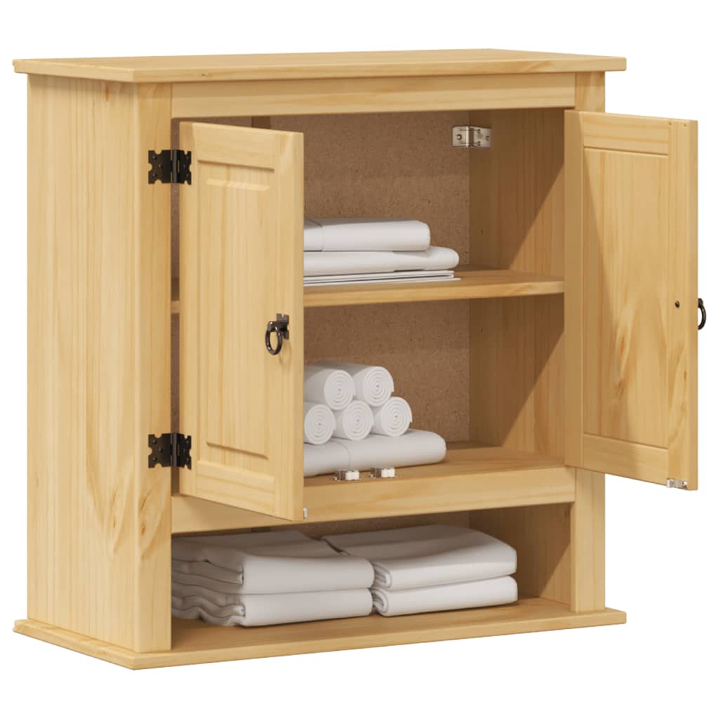 Dulap Baie De Perete „Corona”, 70X33X71,5 Cm, Lemn Masiv Pin