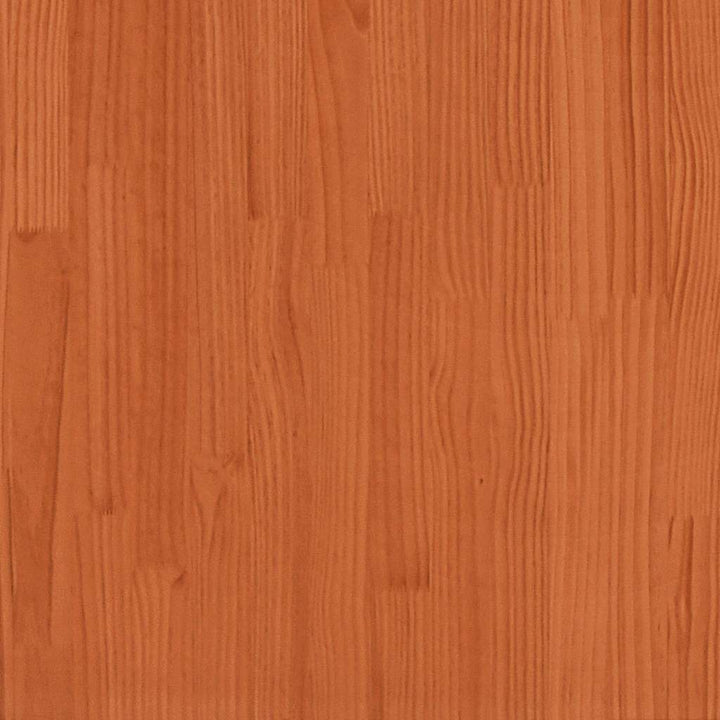 Pat Zi Cu Extensie/Sertare Maro Ceruit 90X190 Cm Lemn Masiv Pin