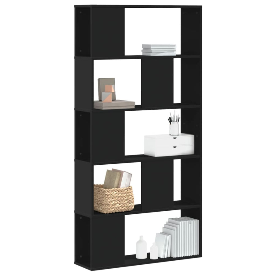 Bibliotecă Cu 5 Niveluri 80,5X23,5X162,5Cm Lemn Prelucrat