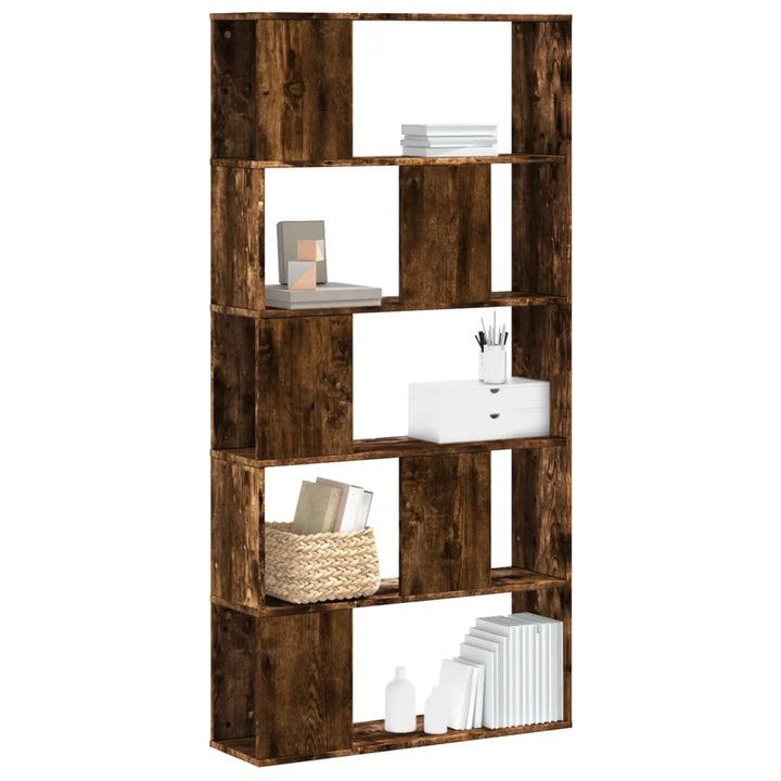 Bibliotecă Cu 5 Niveluri 80,5X23,5X162,5Cm Lemn Prelucrat