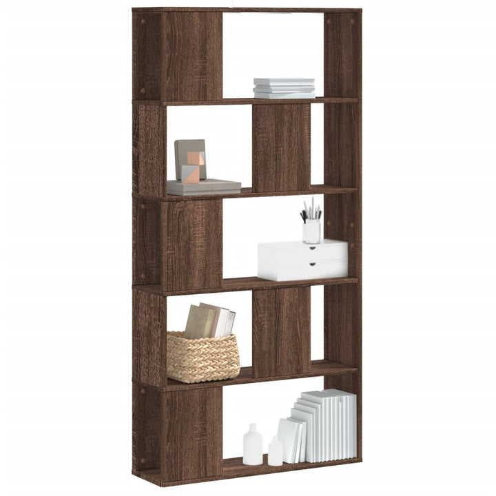 Bibliotecă Cu 5 Niveluri 80,5X23,5X162,5Cm Lemn Prelucrat