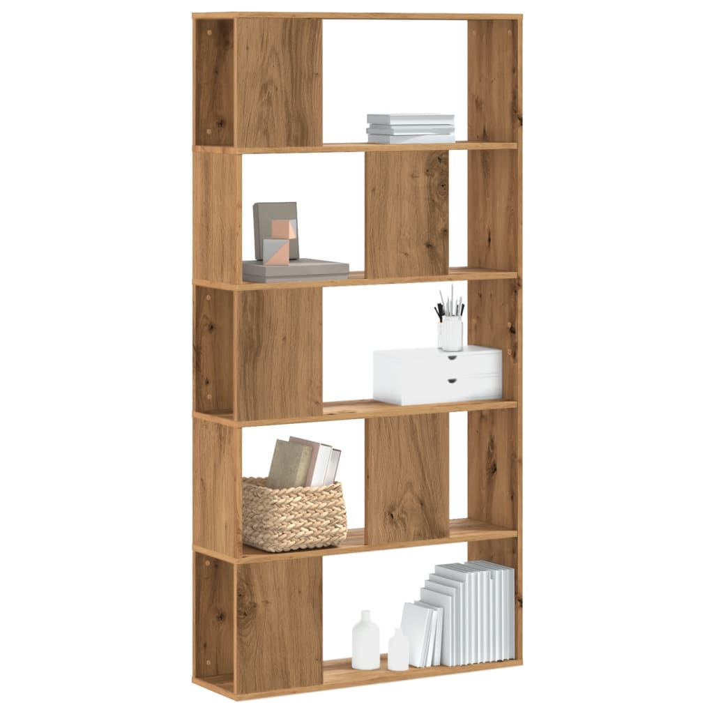 Bibliotecă Cu 5 Niveluri 80,5X23,5X162,5Cm Lemn Prelucrat