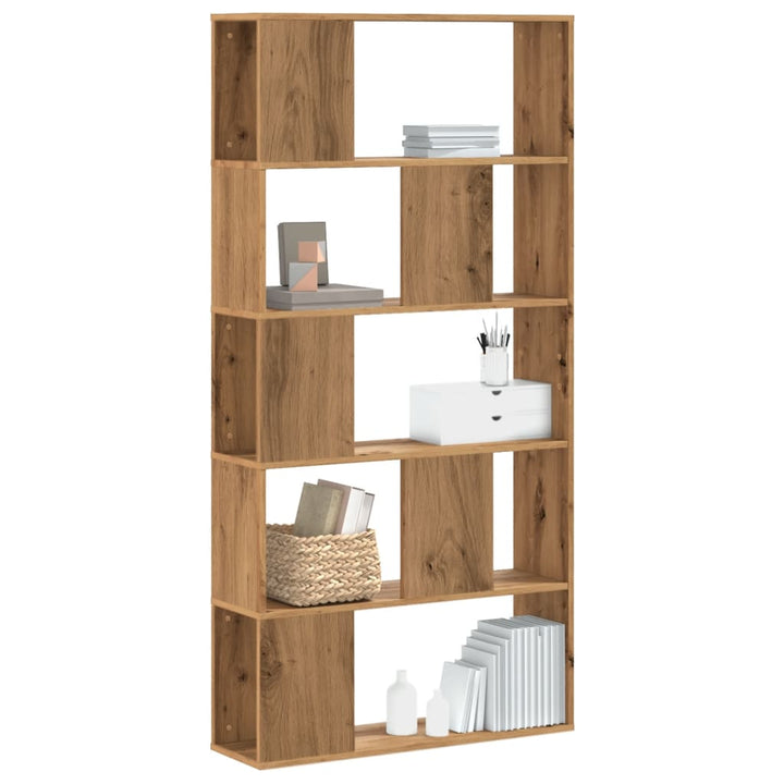 Bibliotecă Cu 5 Niveluri 80,5X23,5X162,5Cm Lemn Prelucrat