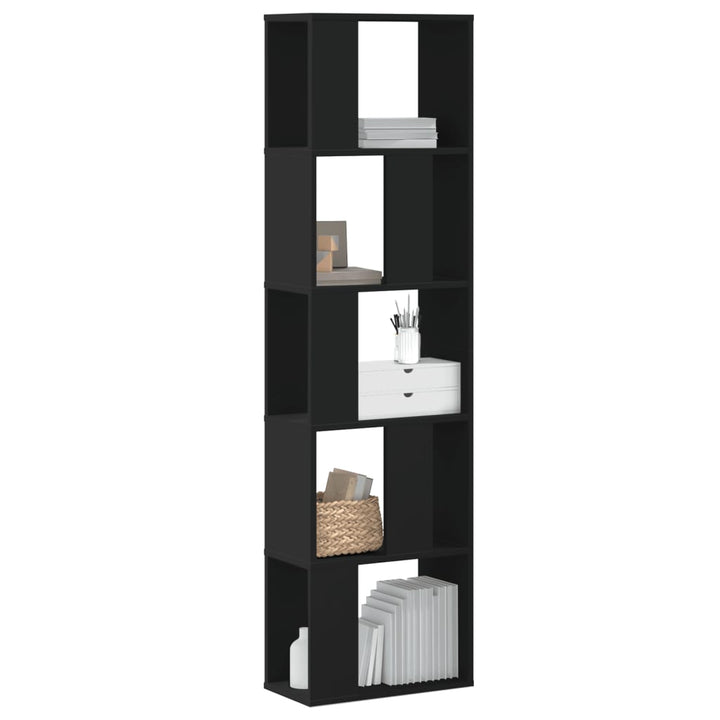 Bibliotecă Cu 5 Niveluri 80,5X23,5X162,5Cm Lemn Prelucrat