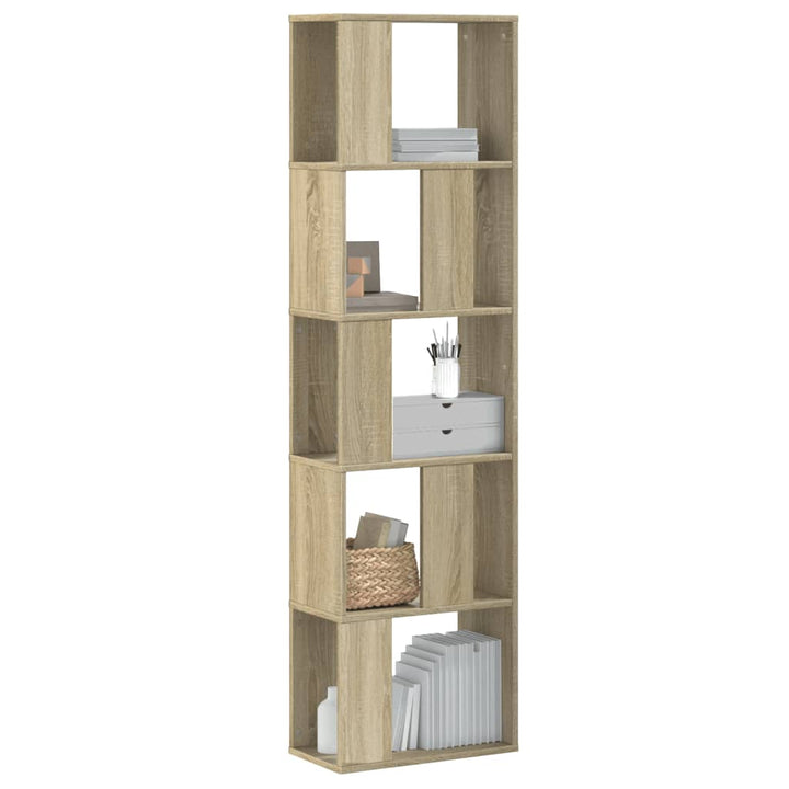 Bibliotecă Cu 5 Niveluri 80,5X23,5X162,5Cm Lemn Prelucrat