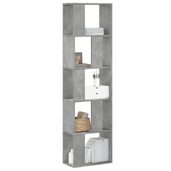 Bibliotecă Cu 5 Niveluri 80,5X23,5X162,5Cm Lemn Prelucrat