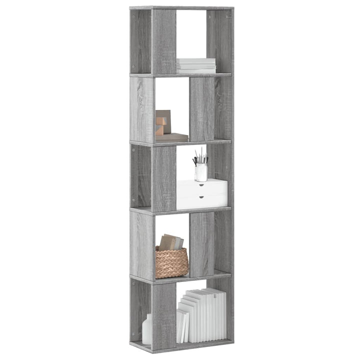 Bibliotecă Cu 5 Niveluri 80,5X23,5X162,5Cm Lemn Prelucrat