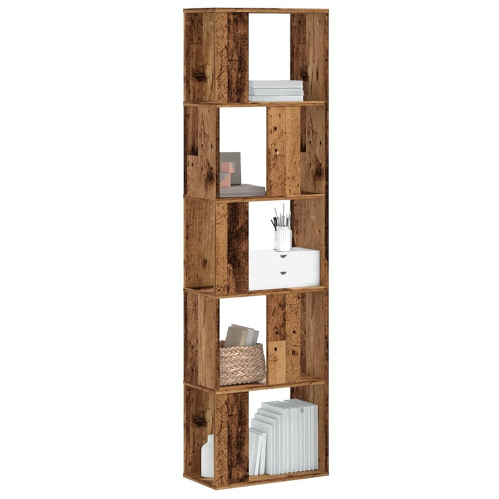 Bibliotecă Cu 5 Niveluri 80,5X23,5X162,5Cm Lemn Prelucrat
