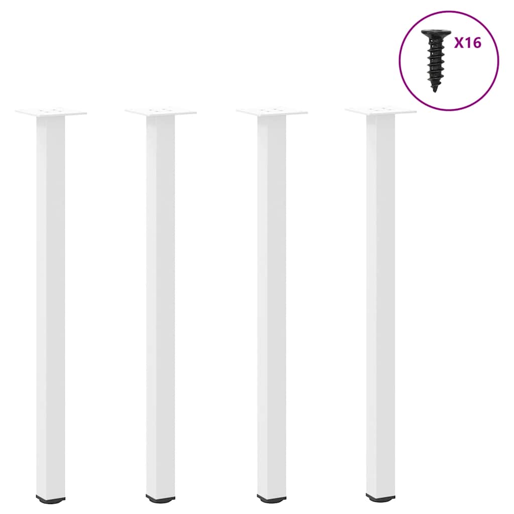 Picioare Pentru Măsuță De Cafea, 4 Buc., , 30-32 Cm, Oțel