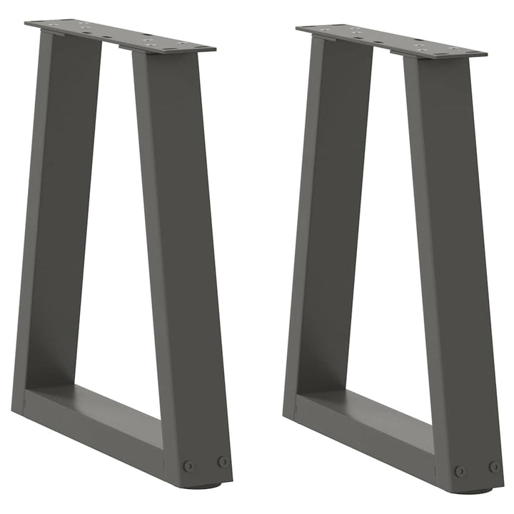 Picioare De Masă În Formă De V, 2 Buc., , 60X(72-73,3) Cm, Oțel
