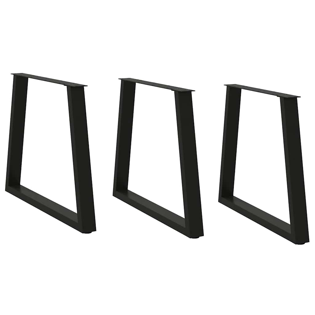 Picioare De Masă În Formă De V, 2 Buc., , 60X(72-73,3) Cm, Oțel
