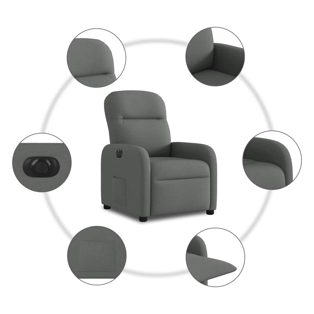 Fotoliu Rabatabil Electric, , Material Textil