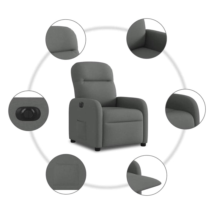 Fotoliu Rabatabil Electric, , Material Textil