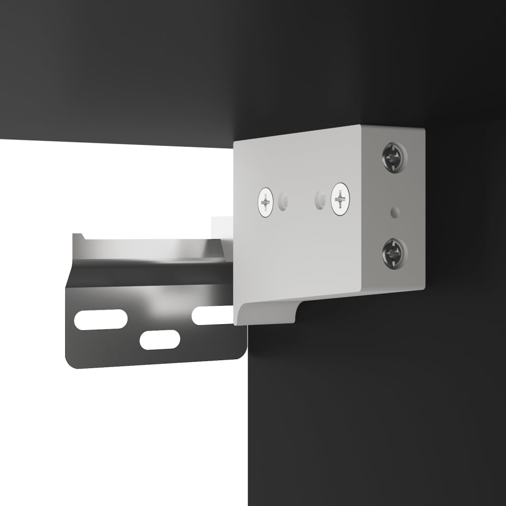 Noptiere Montate Pe Perete Cu Lumini Led, 2 Buc.,