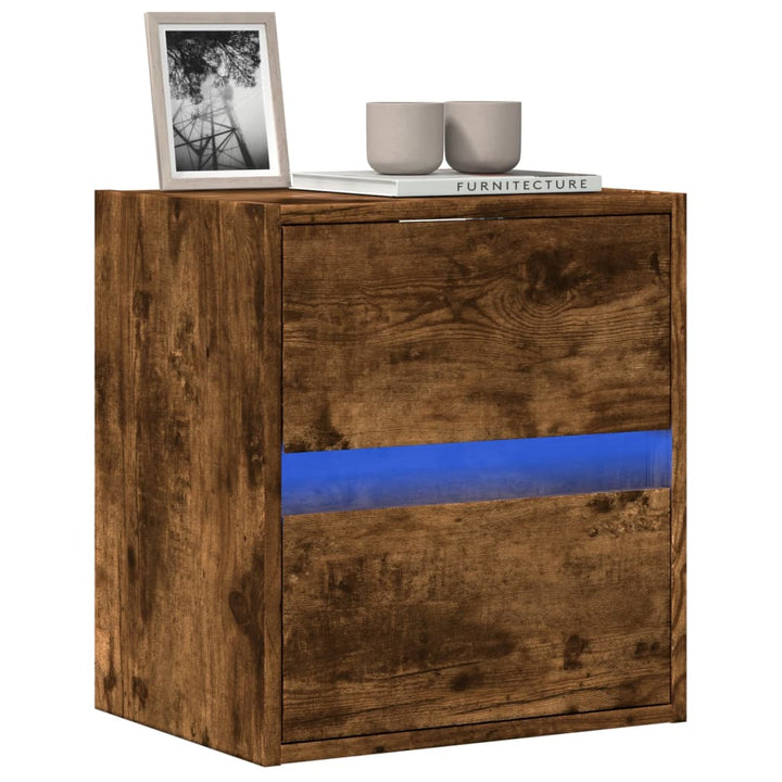Comodă Tv De Perete Cu Lumini Led, , 180X31X45 Cm