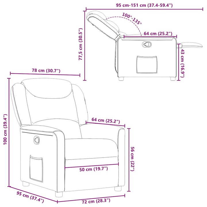 Fotoliu Rabatabil, , Material Textil