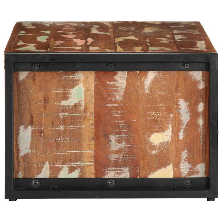 Masuta De Cafea Multicolora 90X50X36 Cm Lemn Masiv Recuperat