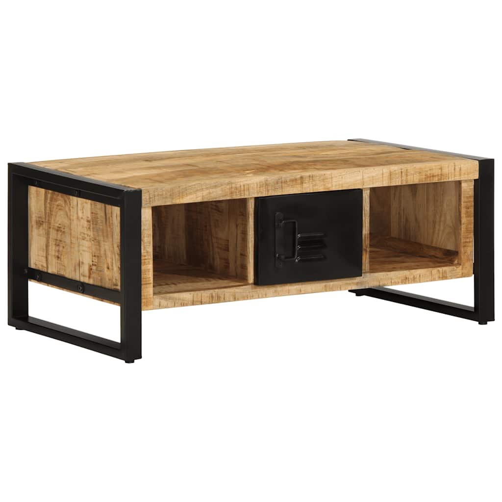 Masuta De Cafea Multicolora 90X50X36 Cm Lemn Masiv Recuperat