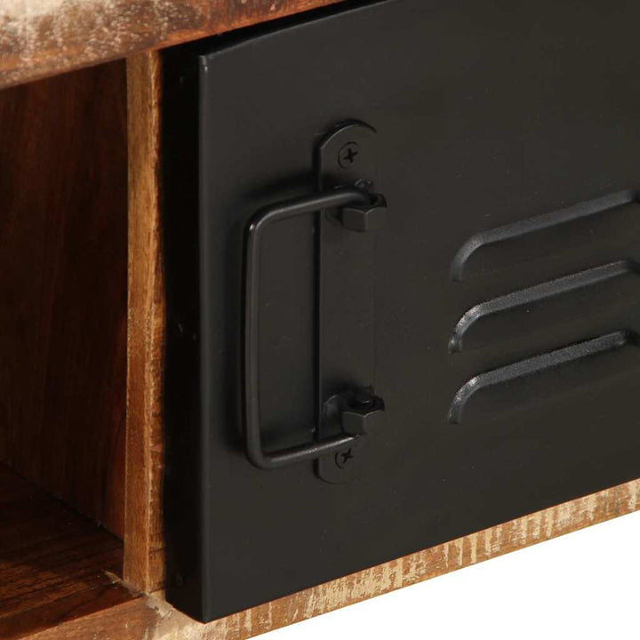 Masuta De Cafea Multicolora 90X50X36 Cm Lemn Masiv Recuperat