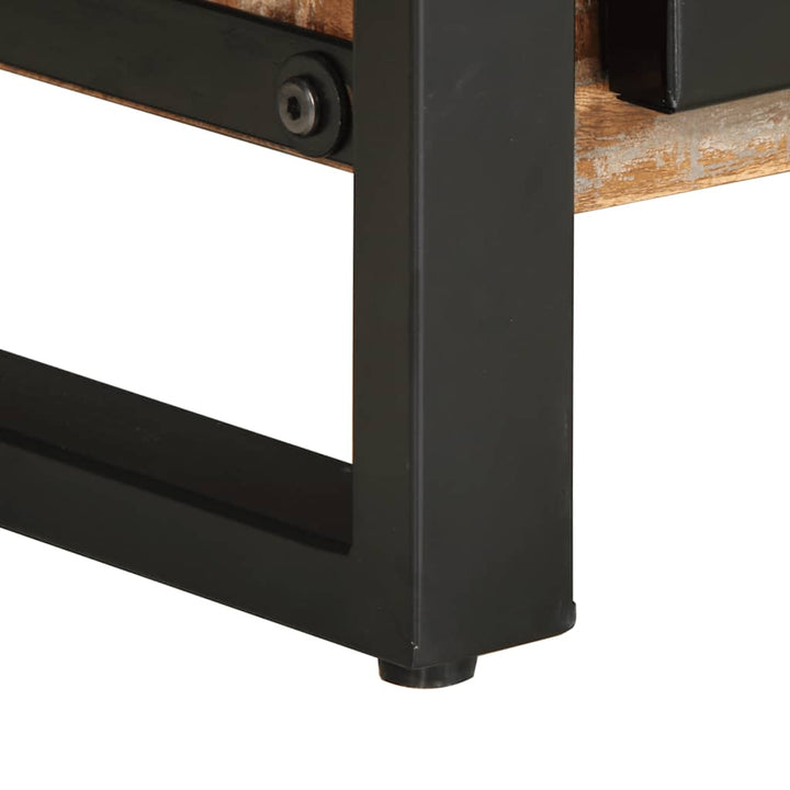 Masuta De Cafea Multicolora 90X50X36 Cm Lemn Masiv Recuperat