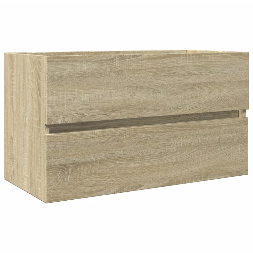 Set Mobilier De Baie, 2 Piese, Ceramică Și Lemn Prelucrat