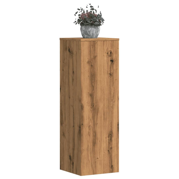 Suporturi De Plante 2 Buc. Gri Sonoma 10X10X18Cm Lemn Prelucrat
