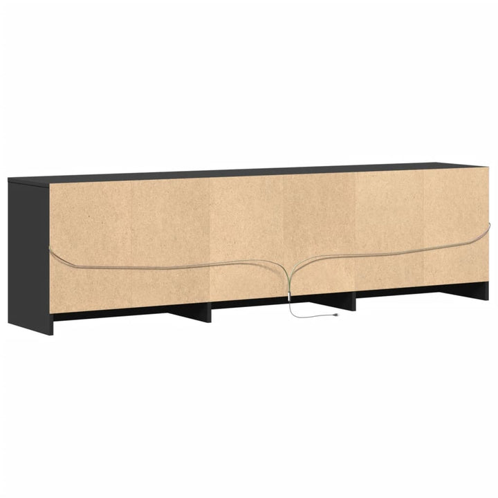 Dulap Tv Cu Led, , 180X34X50 Cm, Lemn Prelucrat