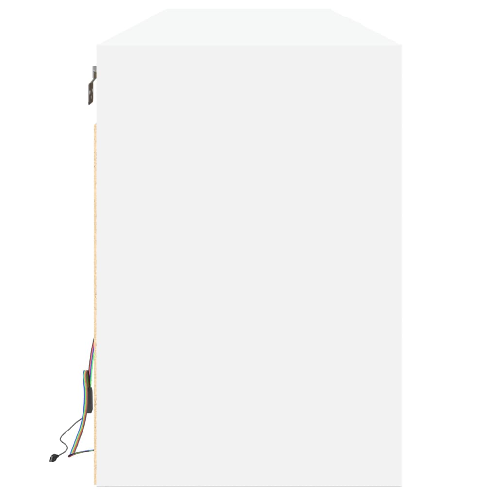 Comodă Tv De Perete Cu Lumini Led, , 180X31X45 Cm