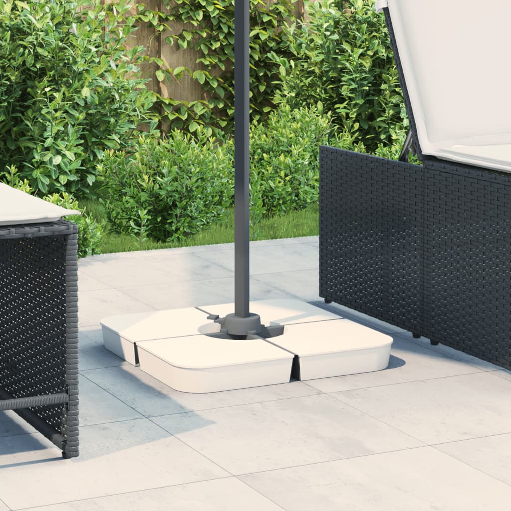 Set Bază De Umbrelă Soare 4 Piese Pentru Suport Cruce 100 Kg Pp