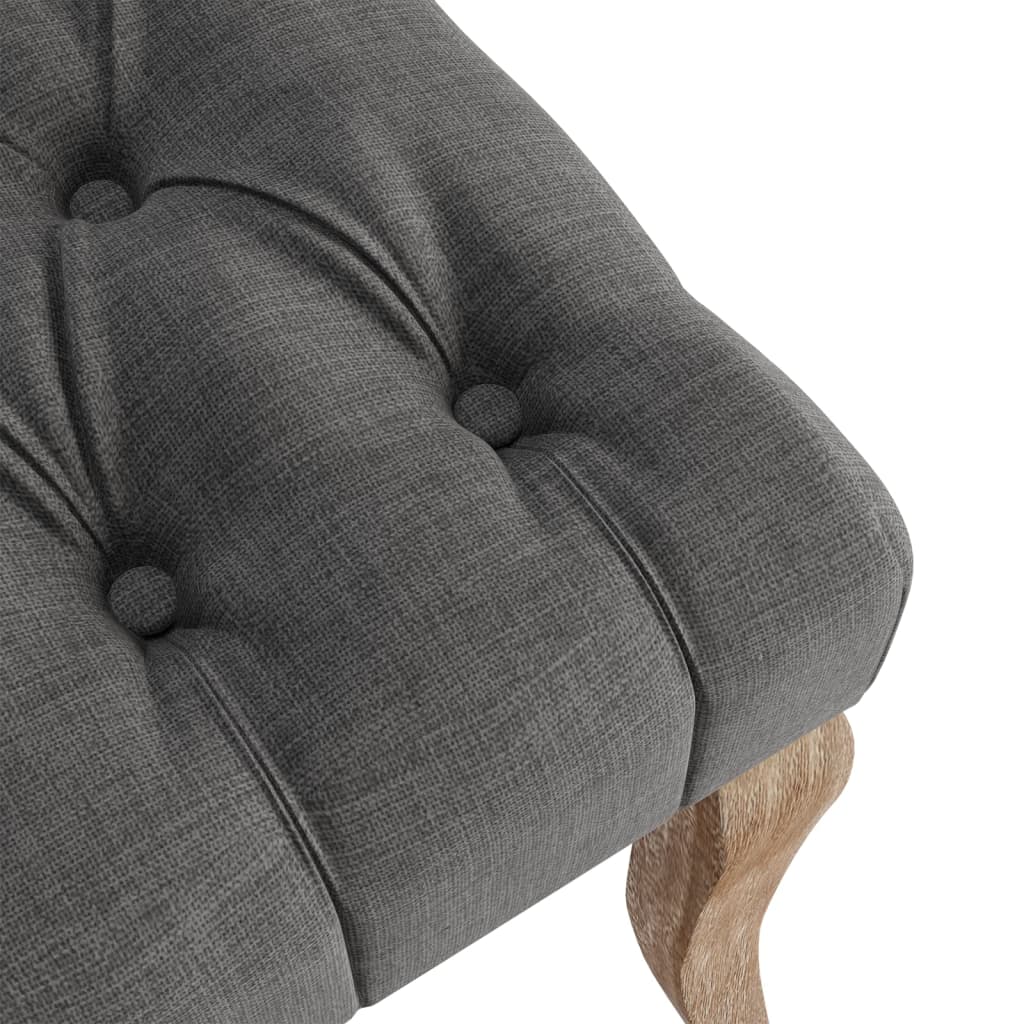 Scaune De Bucătărie, 6 Buc., , Textil Cu Aspect De Pânză