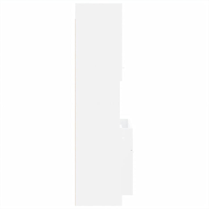 Set Mobilier De Baie, 4 Piese, , Lemn Prelucrat