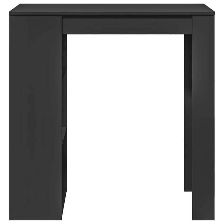 Masă De Bar Cu Rafturi, , 102X50X103,5 Cm, Lemn Prelucrat