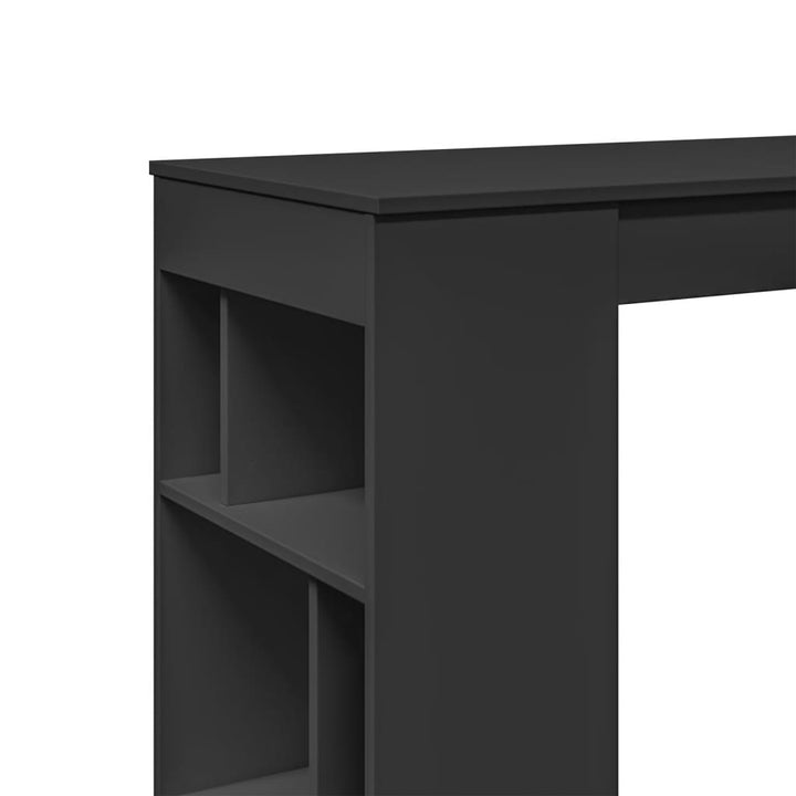 Masă De Bar Cu Rafturi, , 102X50X103,5 Cm, Lemn Prelucrat