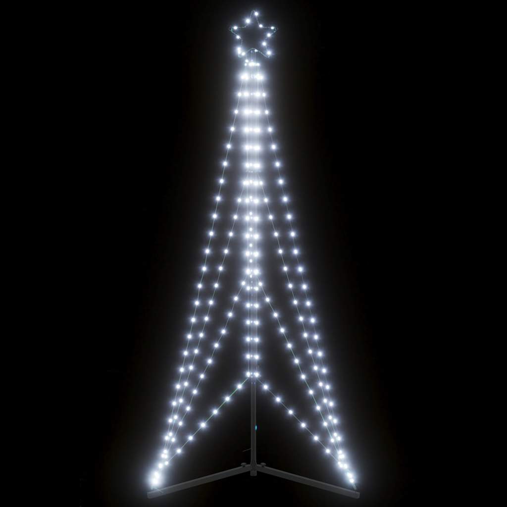 Instalație Brad De Crăciun 615 Led-Uri, Colorat, 404,5 Cm
