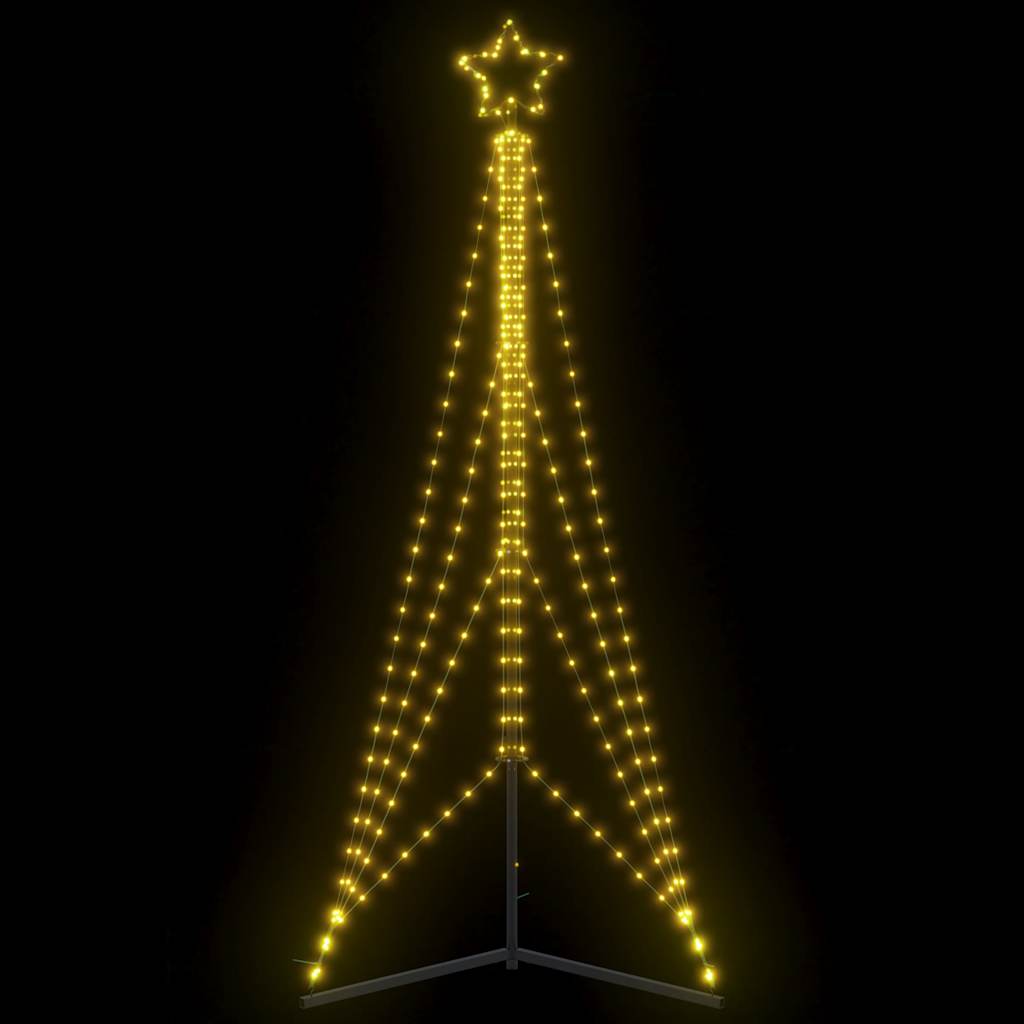 Instalație Brad De Crăciun 615 Led-Uri, Colorat, 404,5 Cm