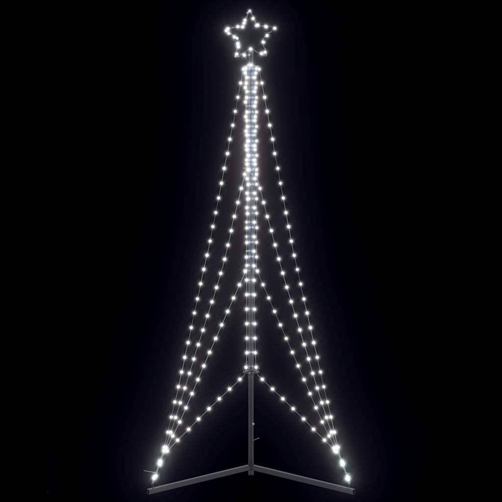 Instalație Brad De Crăciun 615 Led-Uri, Colorat, 404,5 Cm