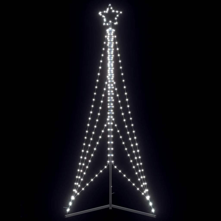 Instalație Brad De Crăciun 615 Led-Uri, Colorat, 404,5 Cm