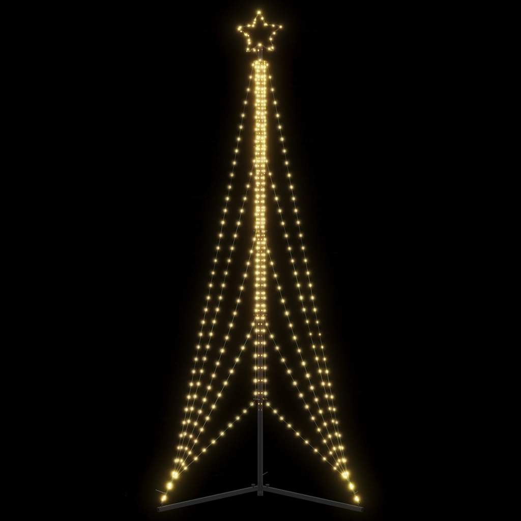 Instalație Brad De Crăciun 615 Led-Uri, Colorat, 404,5 Cm