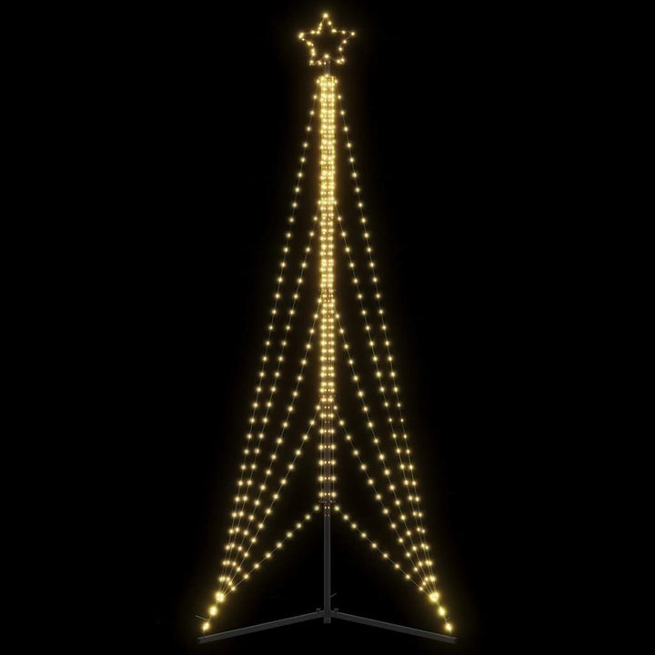 Instalație Brad De Crăciun 615 Led-Uri, Colorat, 404,5 Cm