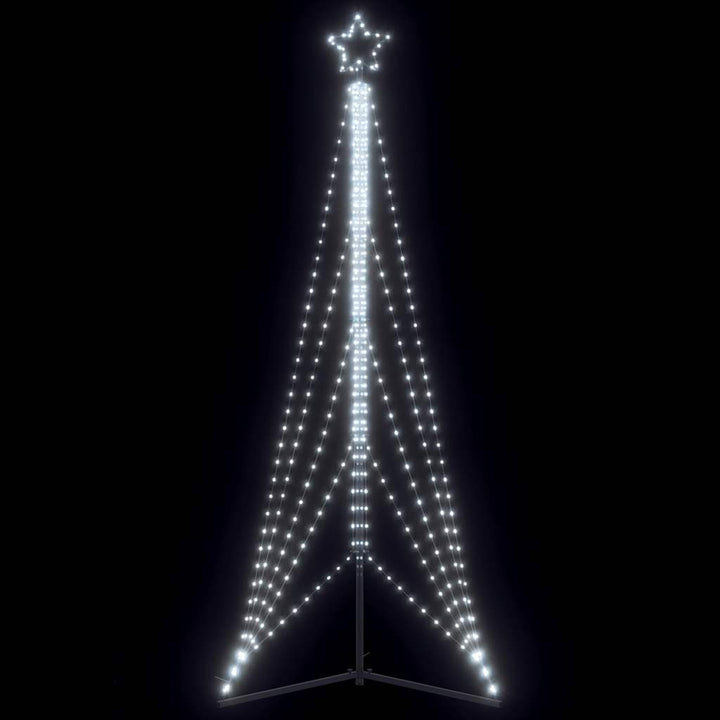 Instalație Brad De Crăciun 615 Led-Uri, Colorat, 404,5 Cm