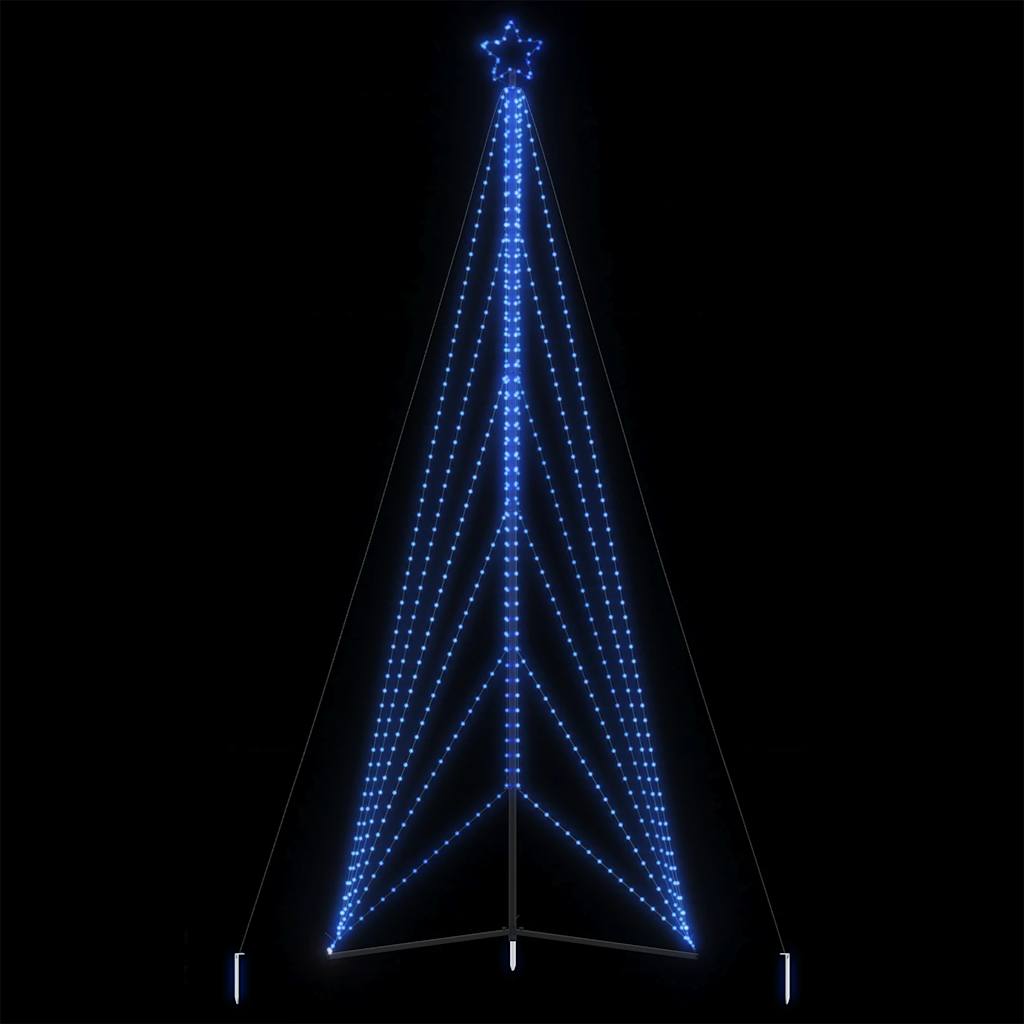 Instalație Brad De Crăciun 615 Led-Uri, Colorat, 404,5 Cm