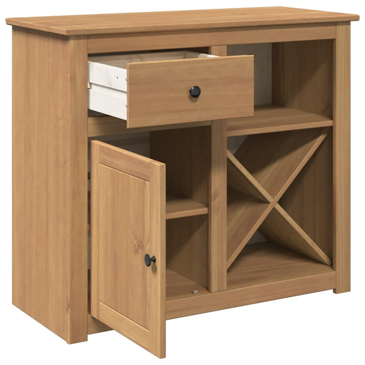 Dulap Cu Sertar Panama, 93X40X80 Cm, Lemn Masiv De Pin
