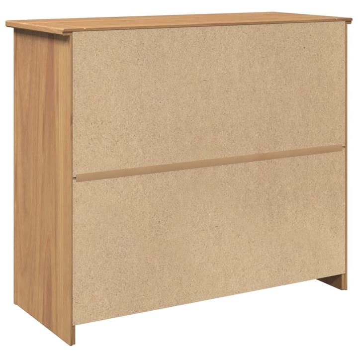 Dulap Cu Sertar Panama, 93X40X80 Cm, Lemn Masiv De Pin