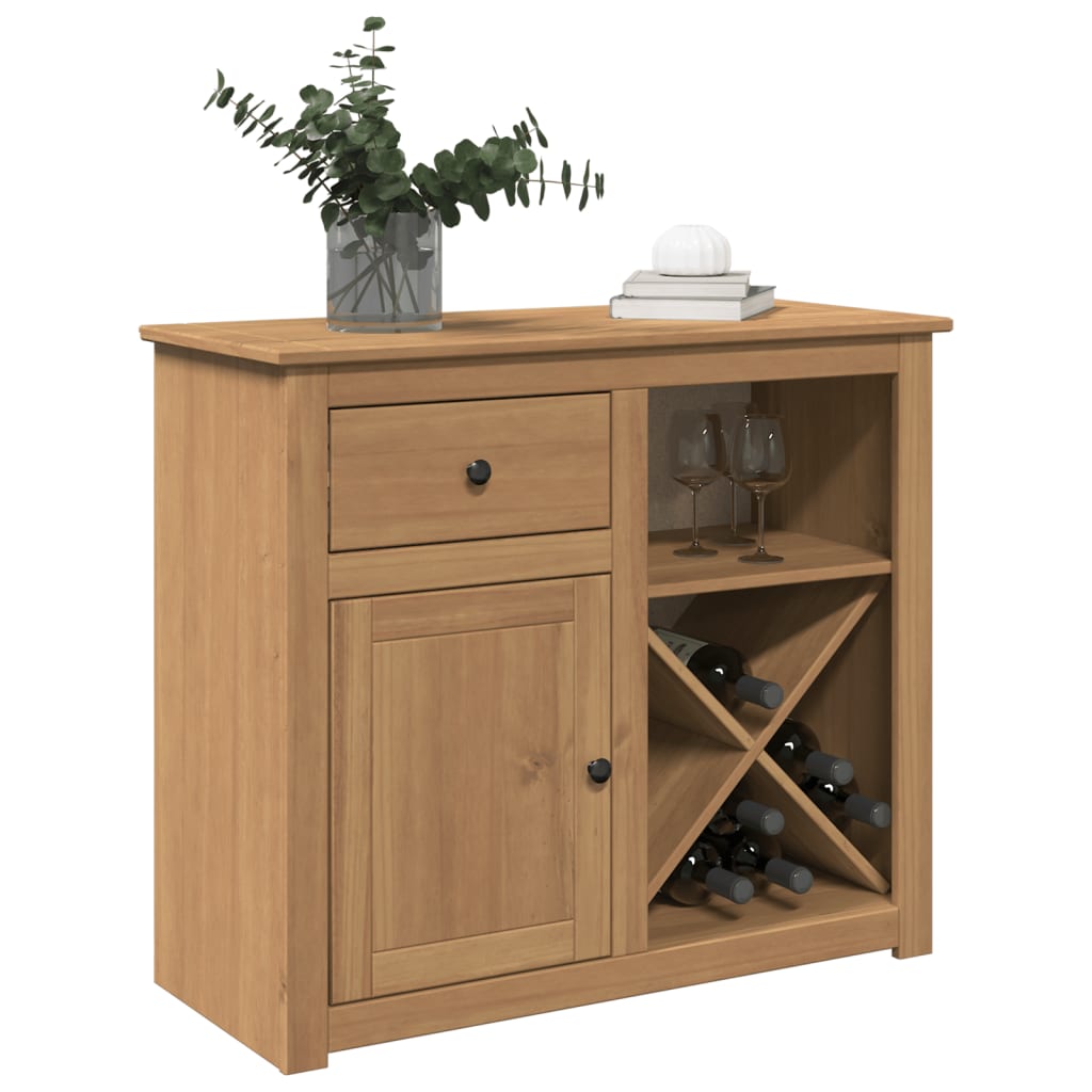 Dulap Cu Sertar Panama, 93X40X80 Cm, Lemn Masiv De Pin