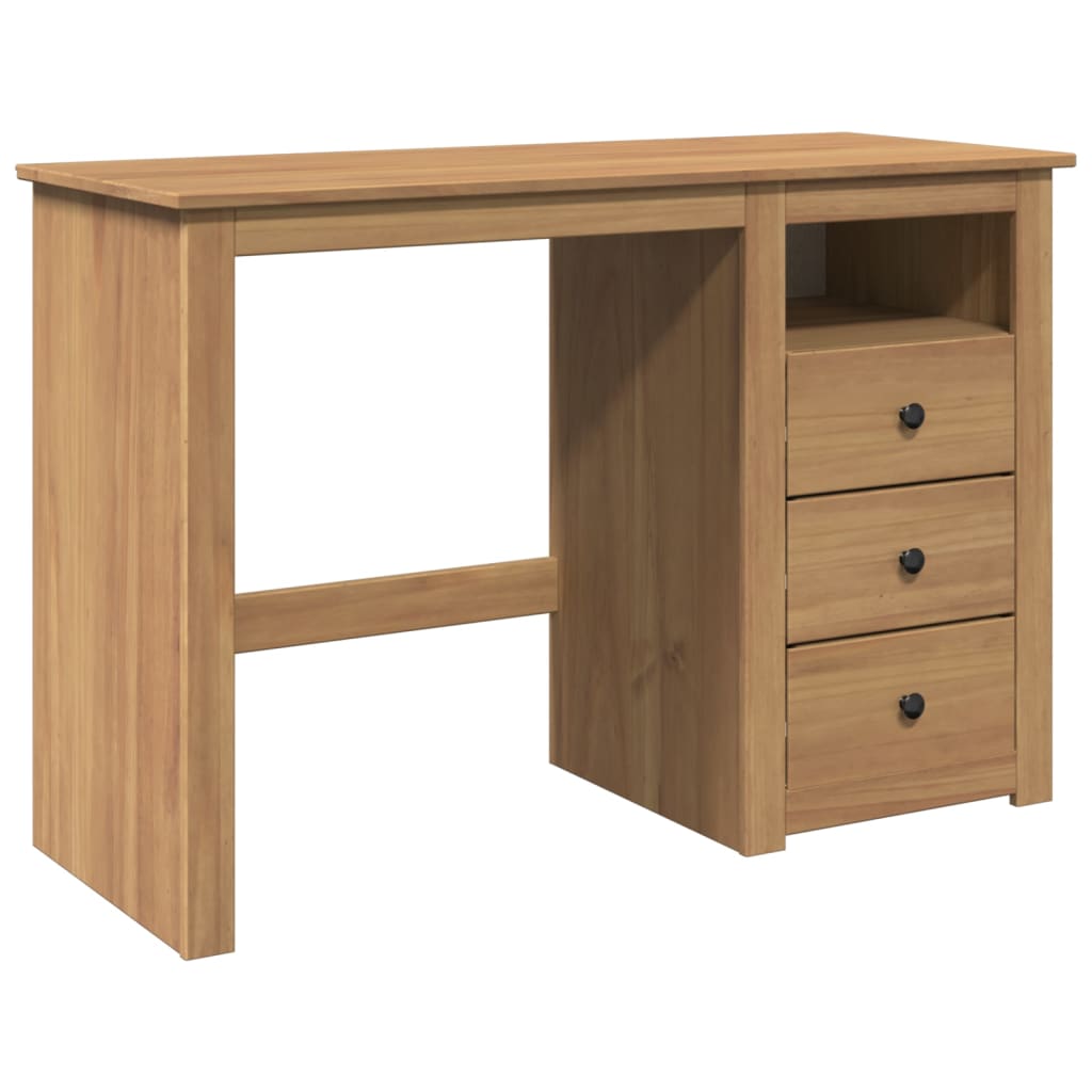 Birou „Panama”, 112X45X75 Cm, Lemn Masiv De Pin