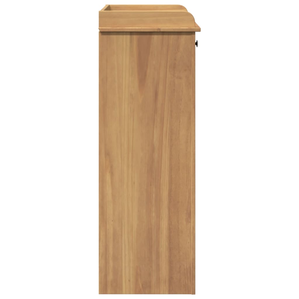 Dulap De Vinuri „Panama”, 57X40X111,5 Cm, Lemn Masiv De Pin