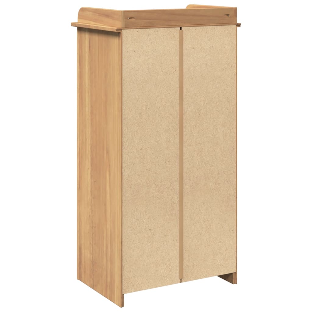 Dulap De Vinuri „Panama”, 57X40X111,5 Cm, Lemn Masiv De Pin