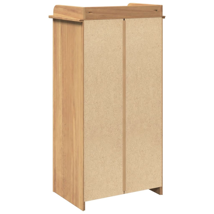 Dulap De Vinuri „Panama”, 57X40X111,5 Cm, Lemn Masiv De Pin
